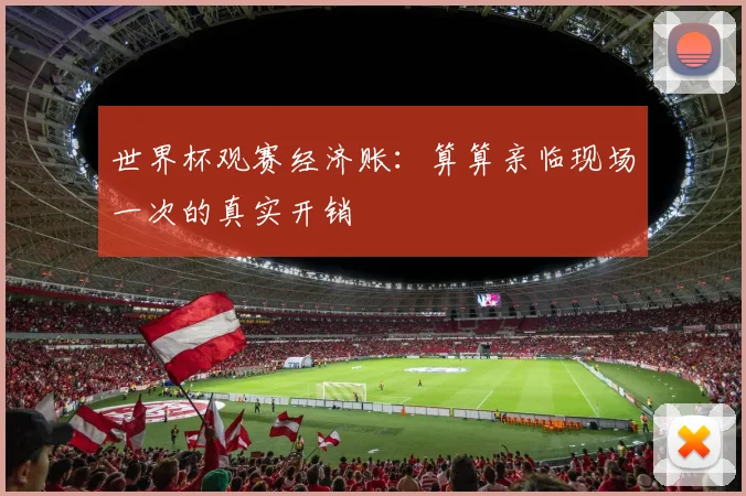 世界杯观赛经济账：算算亲临现场一次的真实开销